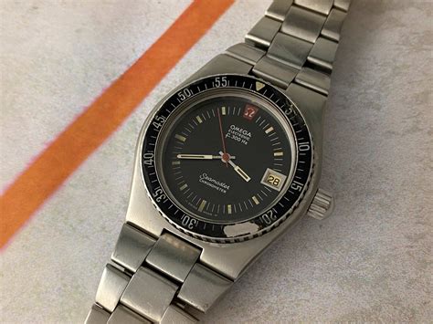 vintage omega seamaster electronic chronometer f300hz on wrist|omega f300 electronic line.